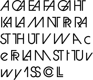 avant garde font mac