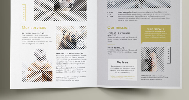 Bi Fold Brochure Template