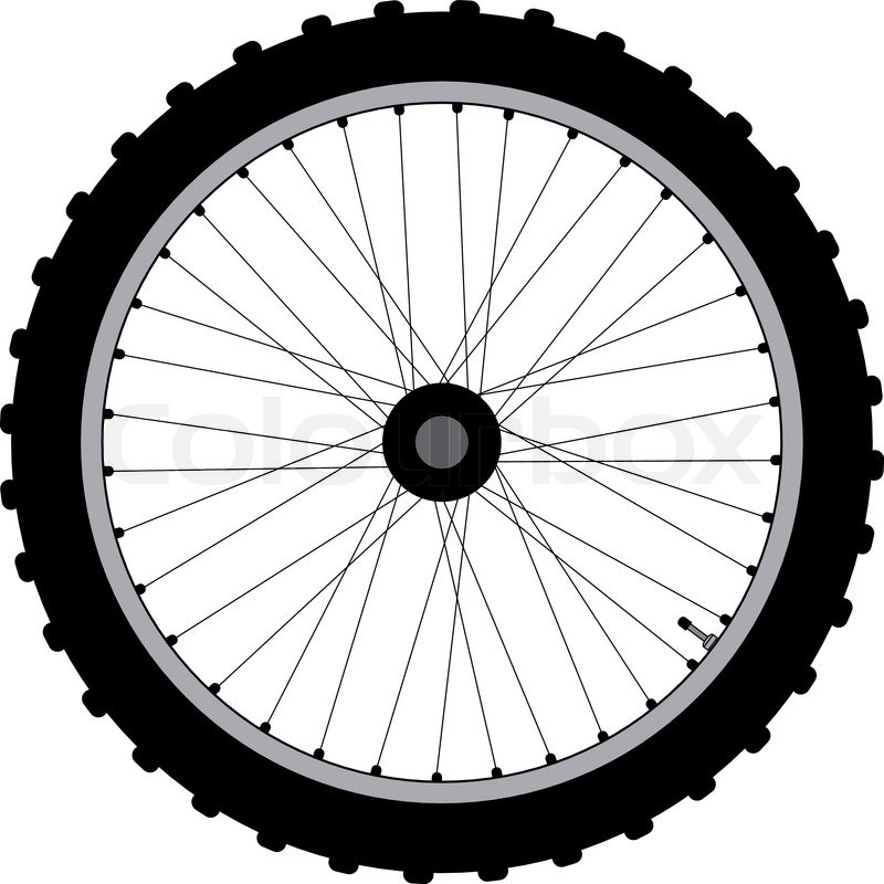 Bicycle Wheel Clip Art