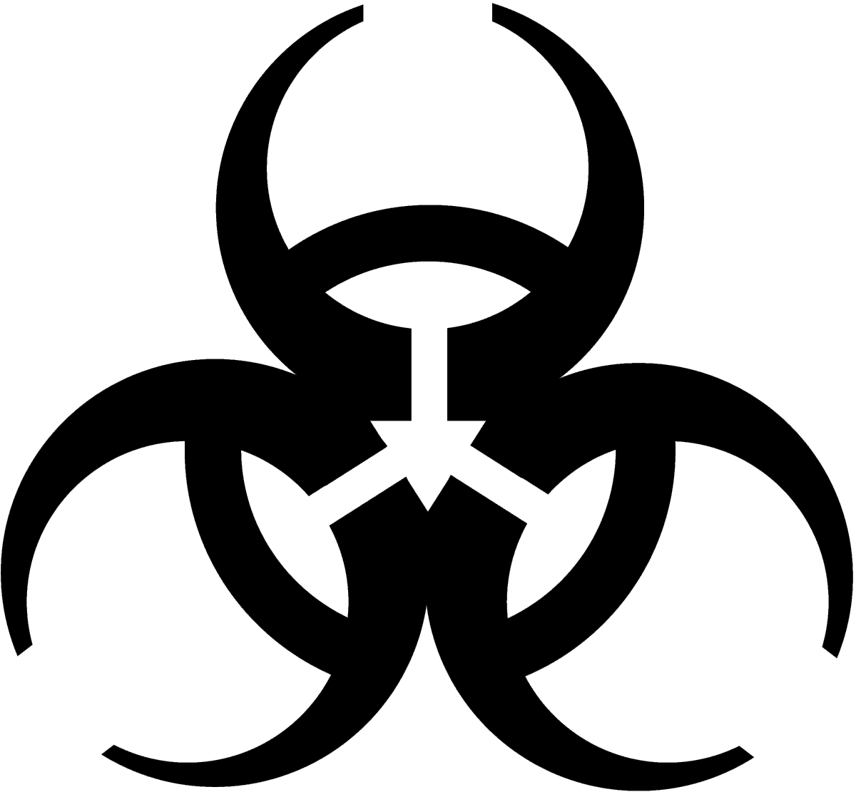 Biohazard Symbol Vector