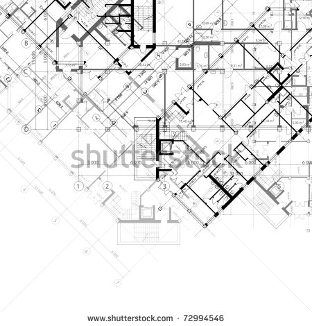 Black and White Architectural Drawings Black and White Architectural Drawings