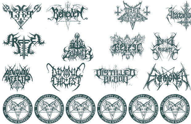 Black Metal Font