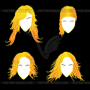 Blonde Avatar Clip Art