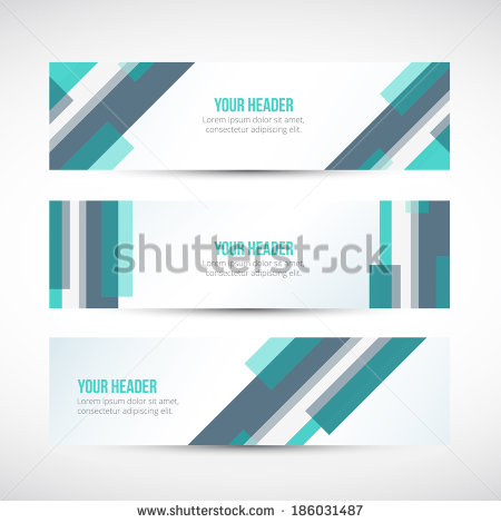 Business Header Vector