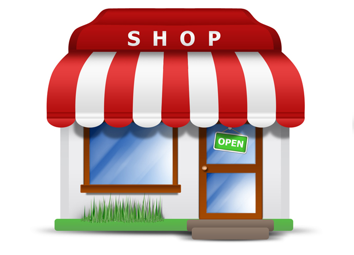 13 Store Icon Vector Images