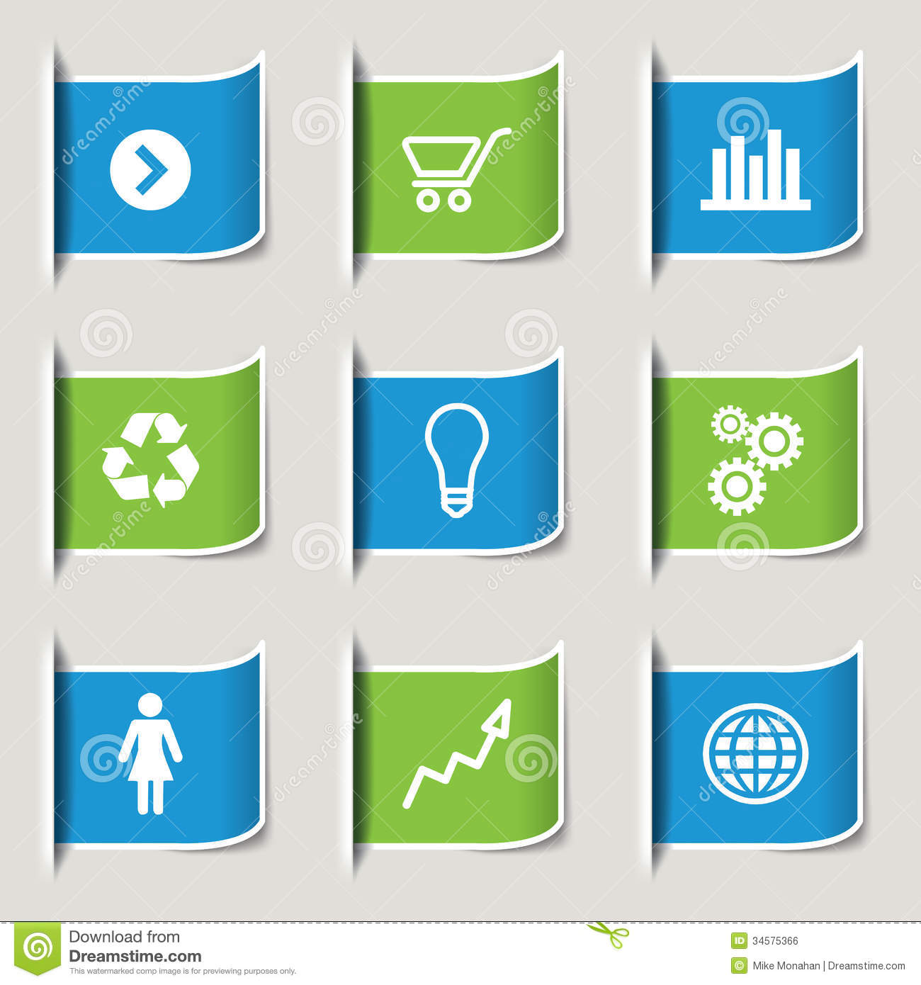 Business Infographic Icons Free