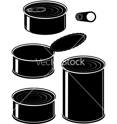 Canned-Food Vector