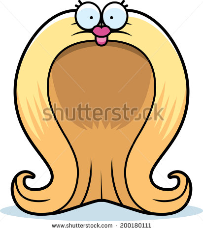 Cartoon Wig Clip Art