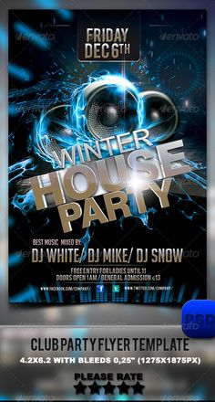 Club Party Flyer Templates Free