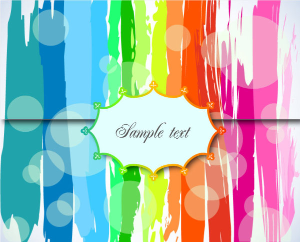 Color Badge Vector Art