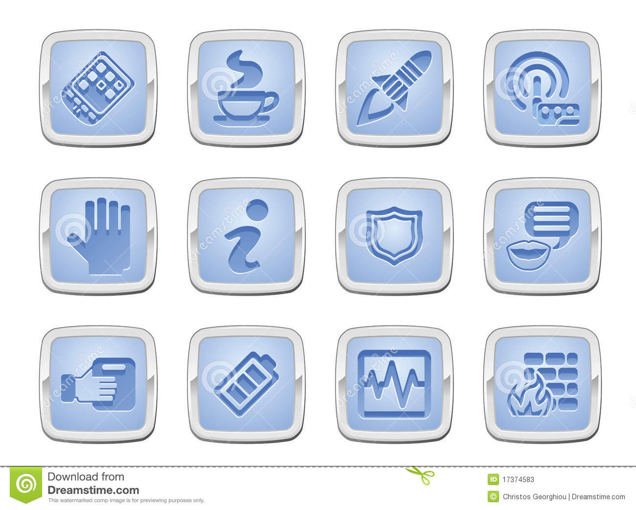 Computer Application Icon Set