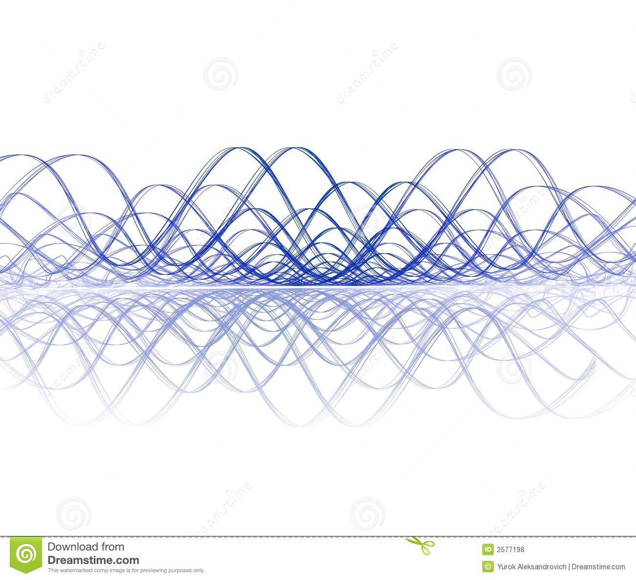 Cool Audio Sound Waves Vector Image