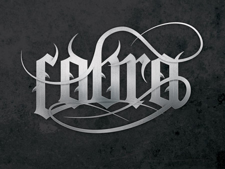 Cool Gothic Letter Designs