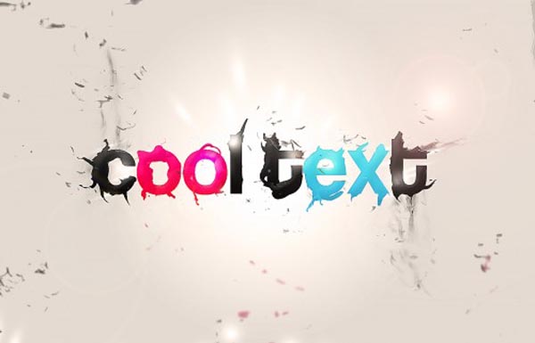 16 Typography Cool Photoshop Effects Images