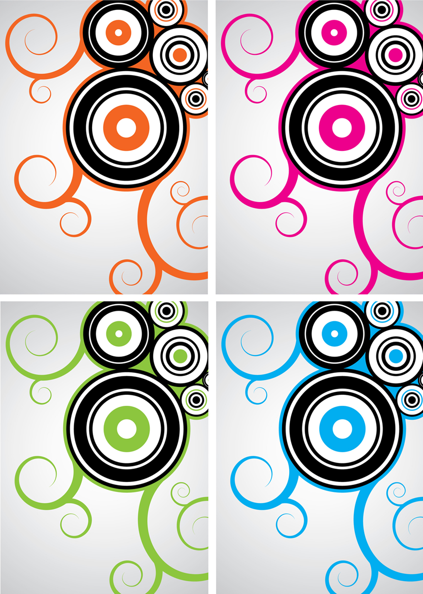 Cool Swirl Vector Design