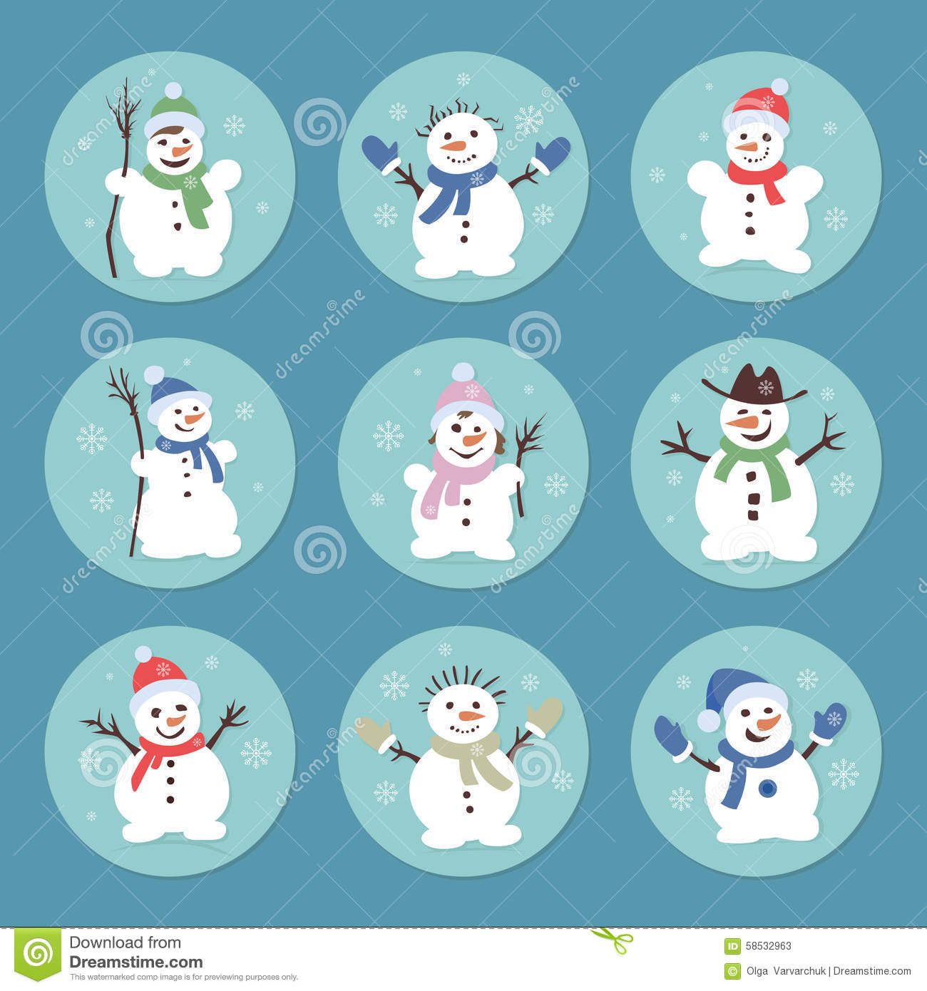 Cute Christmas Icons