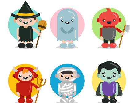 Cute Halloween Characters