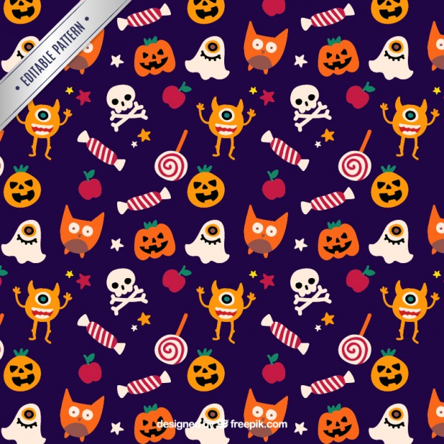 Cute Halloween Pattern