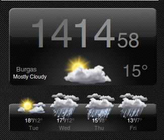 Desktop Weather Clock Desktop Weather Clock