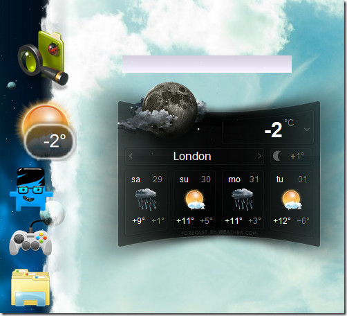 Desktop Weather Gadgets Windows 7