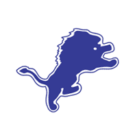 Detroit Lions Logo Stencil