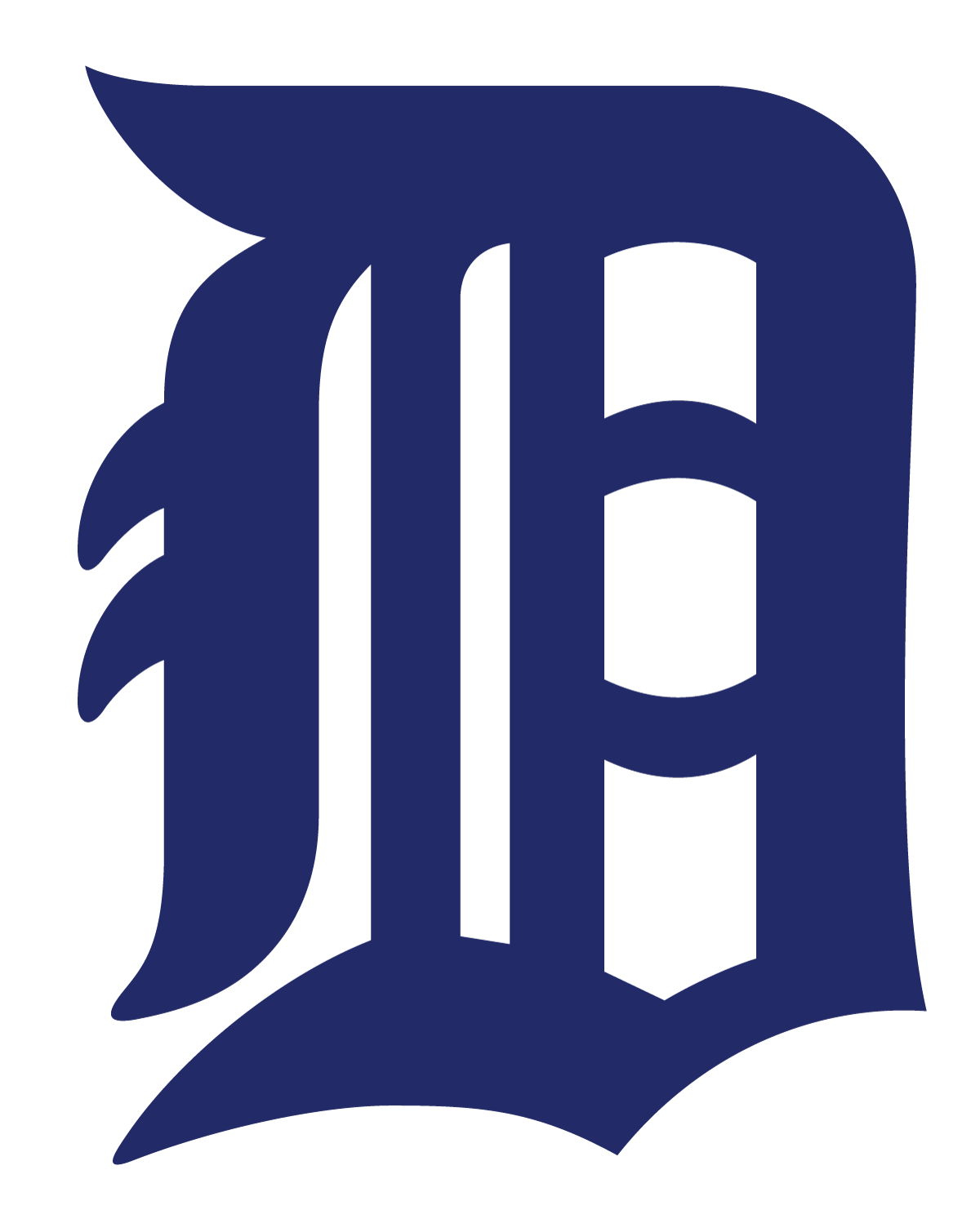 Detroit Tigers D Logo