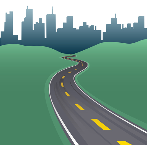 Different Road Vector Design