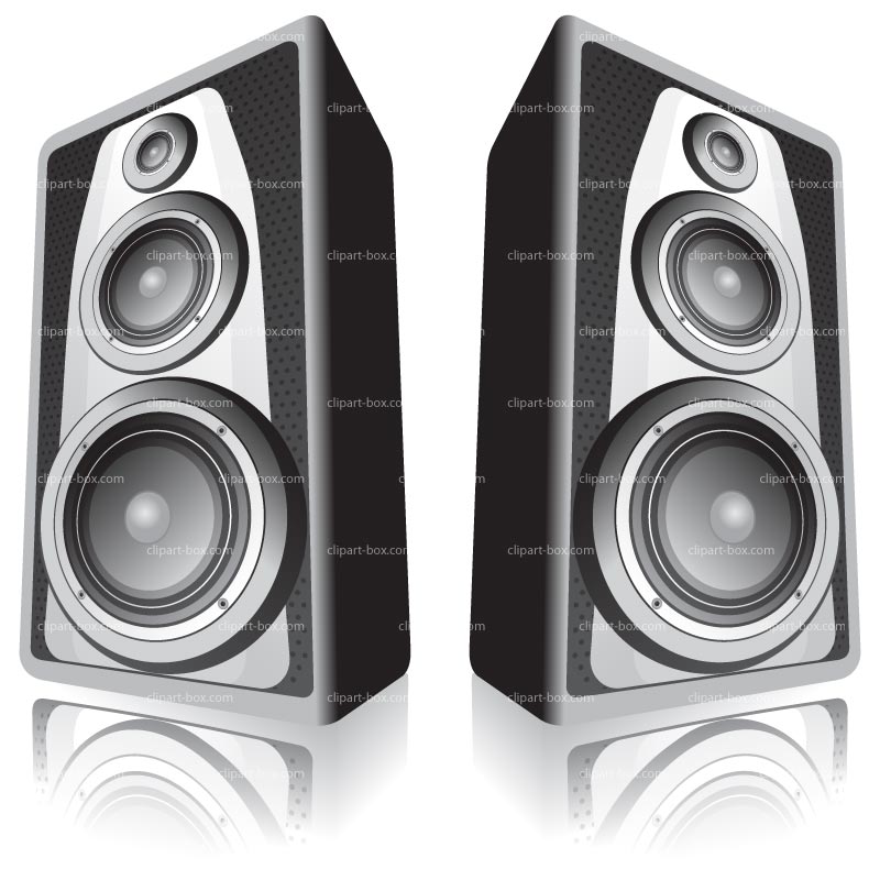 DJ Speaker Clip Art