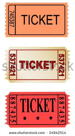 Door Prize Tickets Clip Art