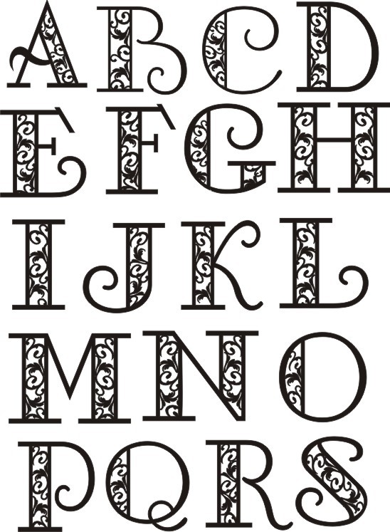 13 Cool Letter Fonts To Draw Images