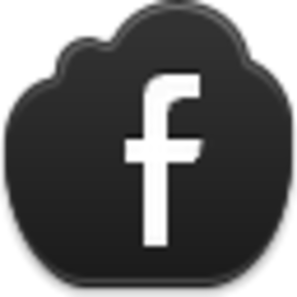 Facebook Icon Black