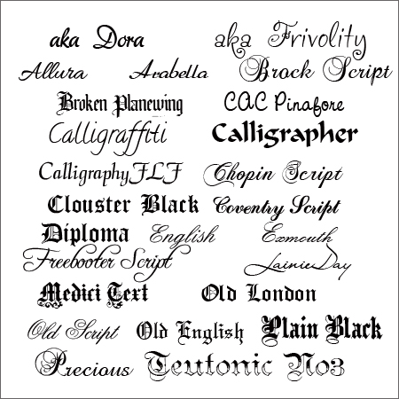 fancy fonts free download for photoshop