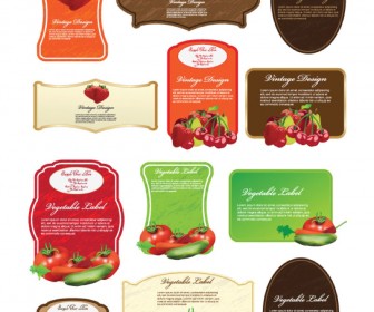 Food Label Design Template