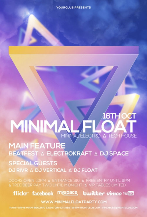 Free Club Flyer Templates Free Club Flyer Templates