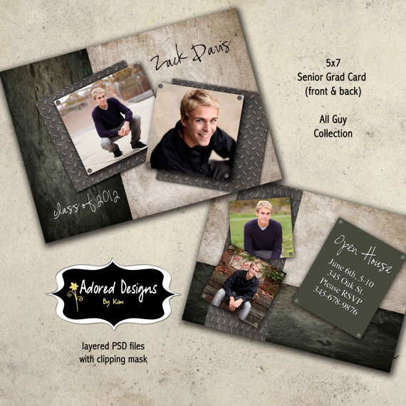 Free Graduation Announcement Templates Photoshop