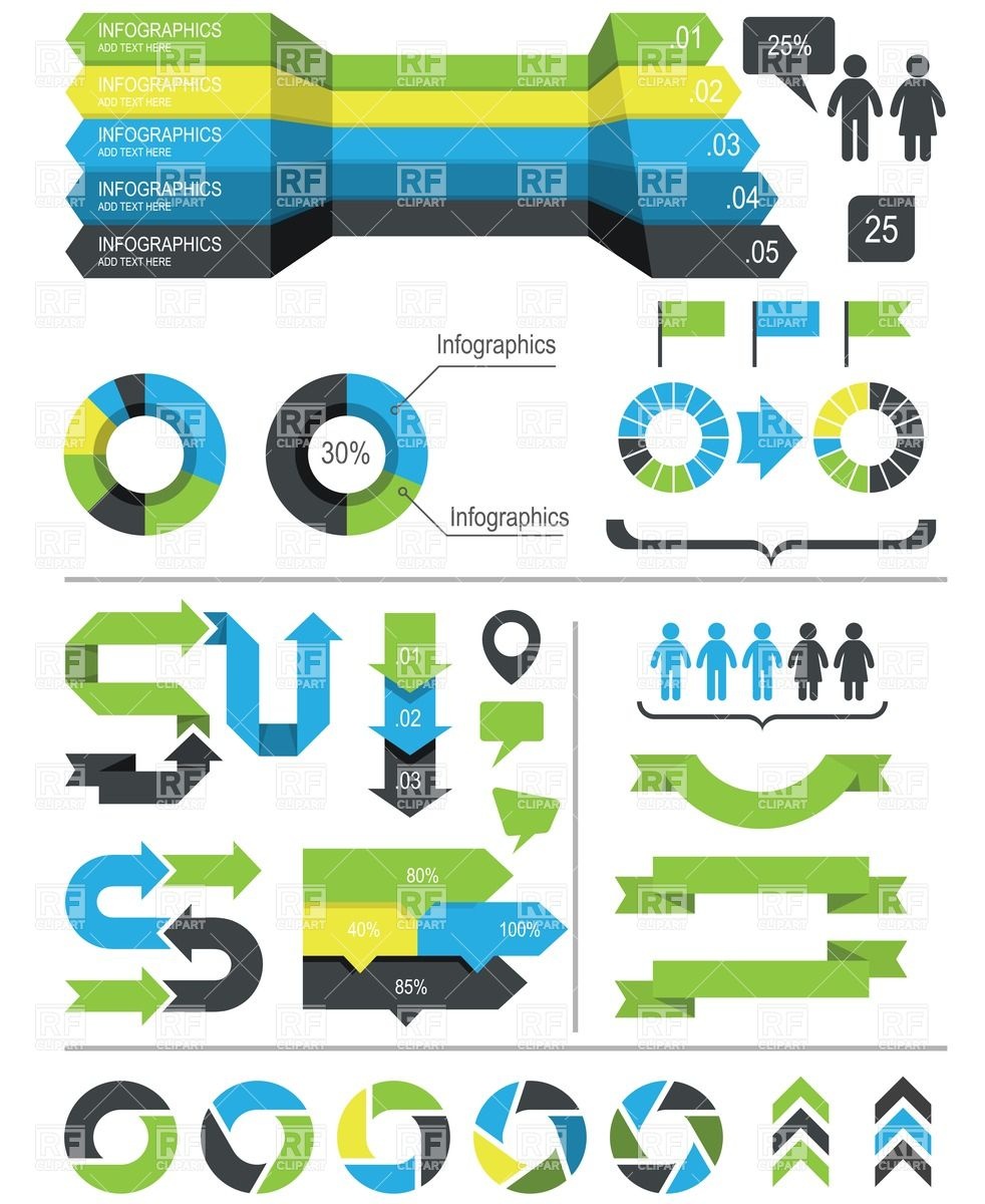 11 Round Icons Infographic Images Free Infographic Icons Free Vector