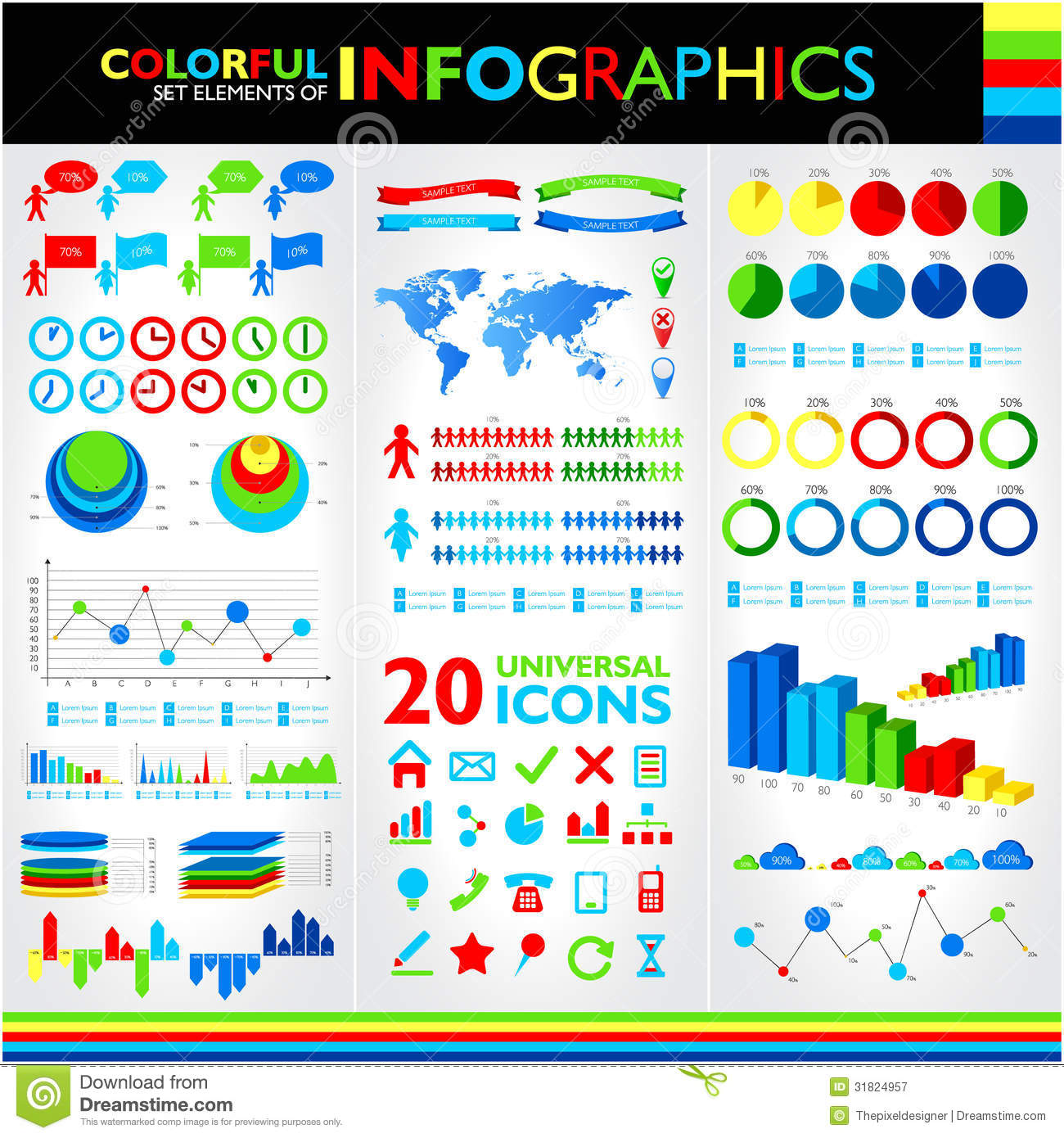 Free Infographic Icons