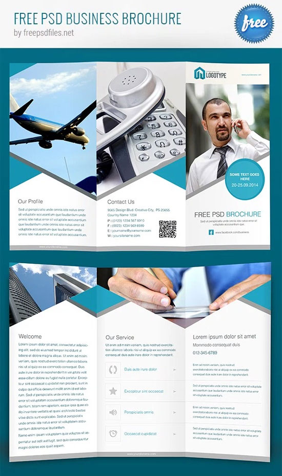 Free Photoshop Brochure Template Free Photoshop Brochure Template
