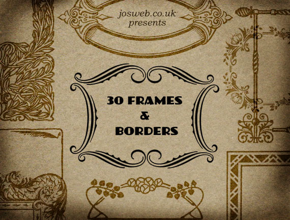 Free Photoshop Brushes Borders Frames