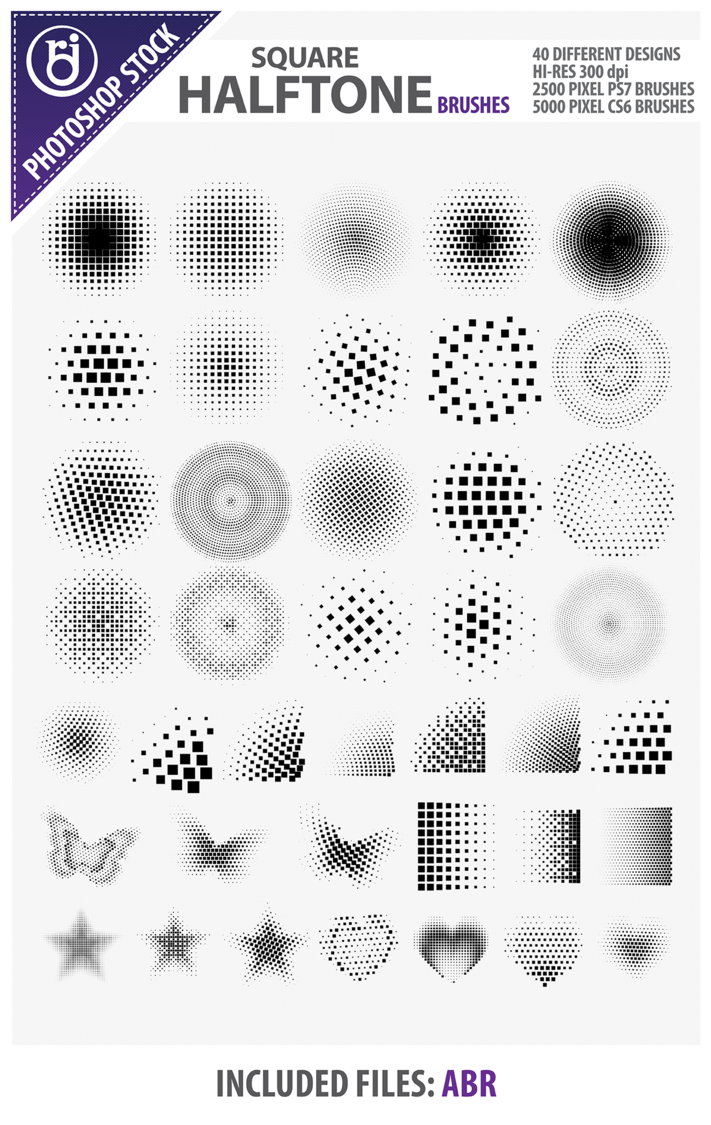 Free Photoshop Square Brushes