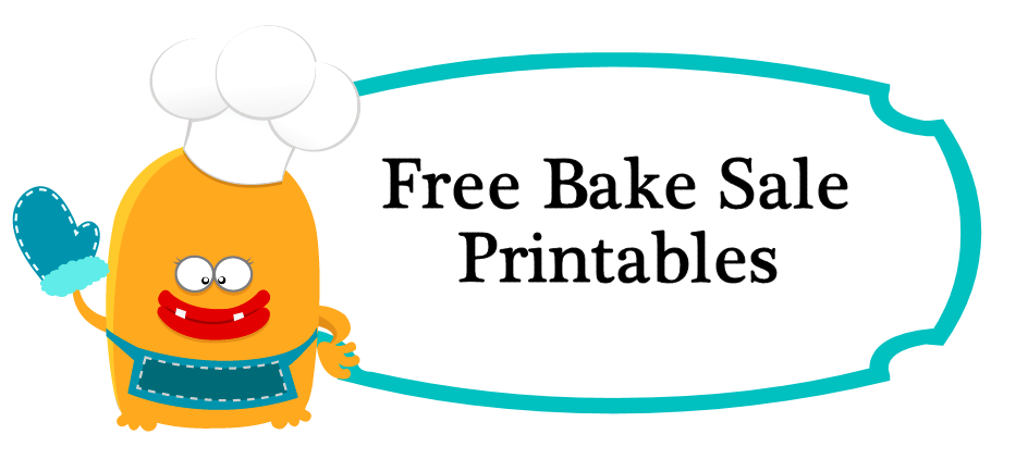 Free Printable Bake Sale Price Tags