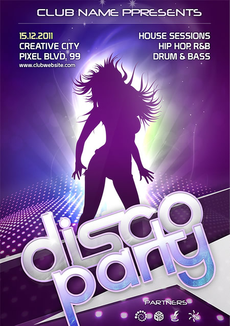 12 Party Flyer Templates Photoshop Images
