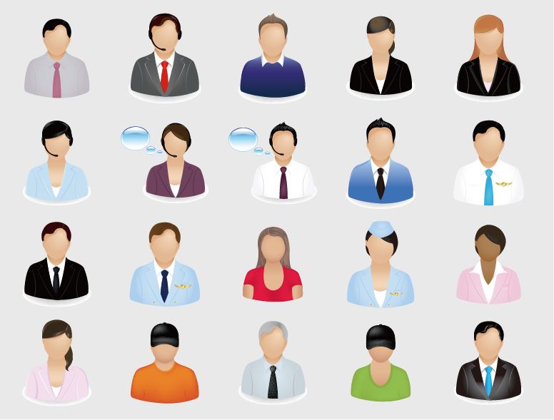 Free Vector Business People Icon