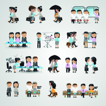 Free Vector Business People Icon