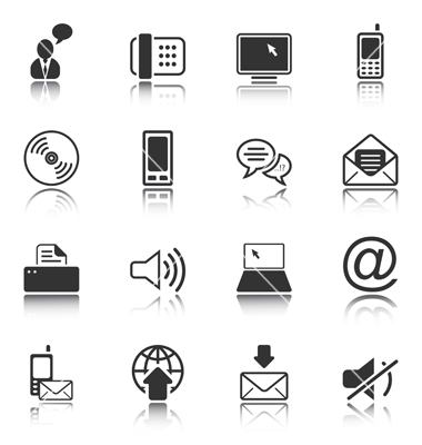 Free Vector Communication Icons