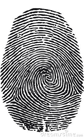 Free Vector Fingerprint