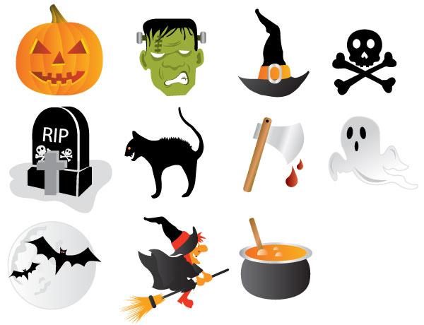Free Vector Halloween Icons