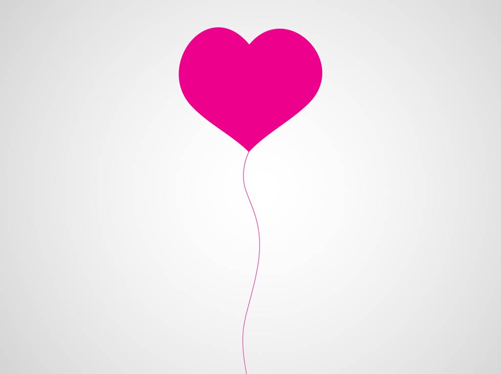 Free Vector Heart Balloon