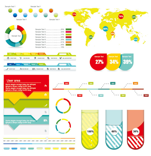 Free Vector Infographic Design