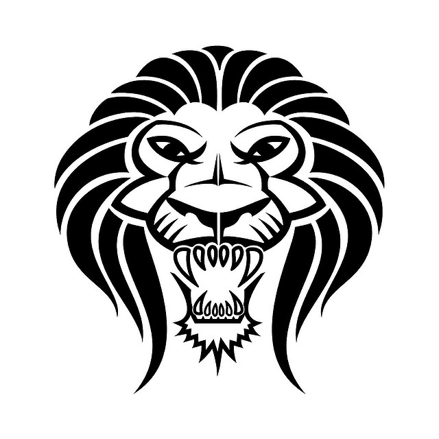 Free Vector Lion Head Clip Art